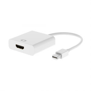 Sinox Mini DisplayPort™ - HDMI™ adapter. 0,15m. Hvid, SOC04016 - Image 1